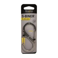 S-Biner SlideLock #4 (Stainless Steel) -Vango Camp Essentials go 000912 z