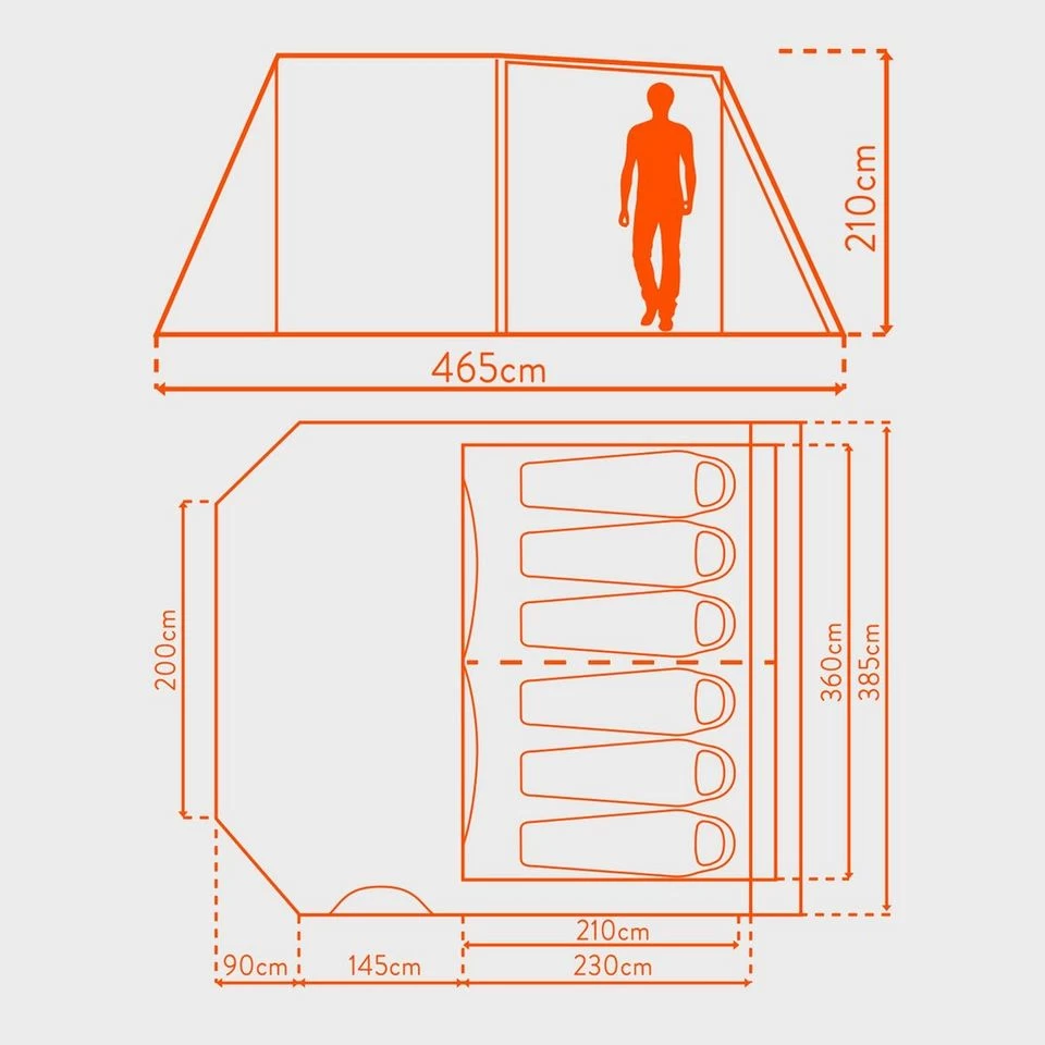 Air 600 Tent 2 Air 600 Tent - Image 2