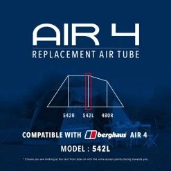 Air 4 Replacement Air Tube (Middle - 542L) -Vango Camp Essentials go 190062 z