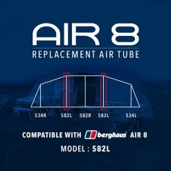 Air 8 Replacement Air Tube (582L)