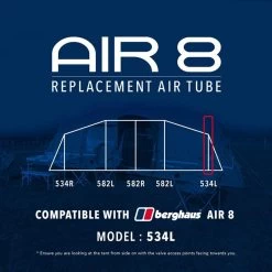 Air 8 Replacement Air Tube (534L) -Vango Camp Essentials go 190088 z