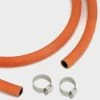 Continental Gas Hose & Two Clips