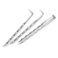 Ripple Angle 7 Inch Steel Camping Pegs