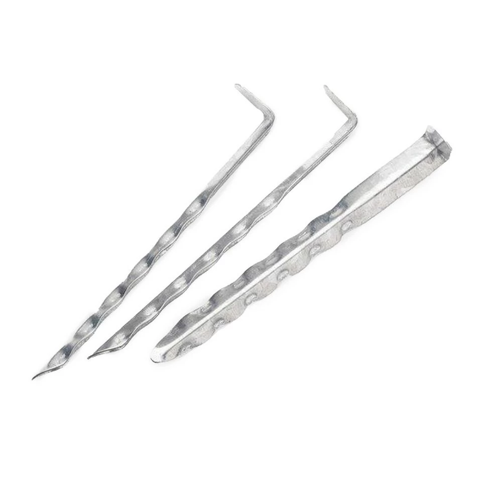 Ripple Angle 7 Inch Steel Camping Pegs 2 Ripple Angle 7 Inch Steel Camping Pegs - Image 2