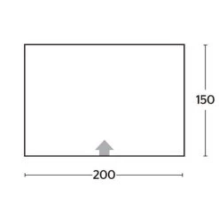 Annex Utility Tent -Vango Camp Essentials go 321135 c