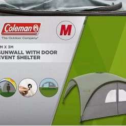 Coleman FastPitch Event Shelter Pro L Sunwall With Door -Vango Camp Essentials go 325584 z