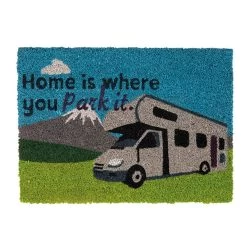 Quest Heavy Duty Coir 'Home Is Where You Park It' Mat -Vango Camp Essentials go 326951 z