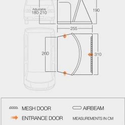 Vango Elwood Low Van Awning -Vango Camp Essentials go 331018 e