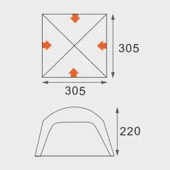 Genus Shelter V2 -Vango Camp Essentials go 350972 c