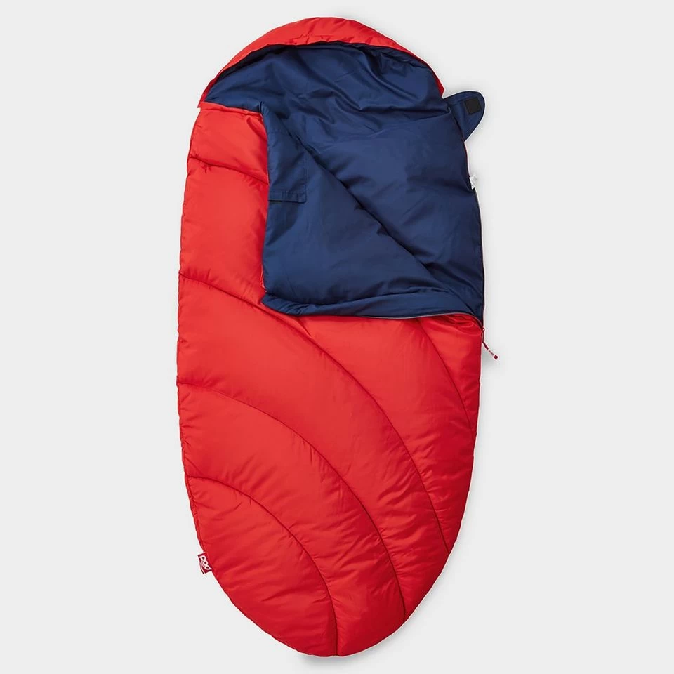 Pod Kid's Red Sleeping Bag 3 Pod Kid's Red Sleeping Bag - Image 3