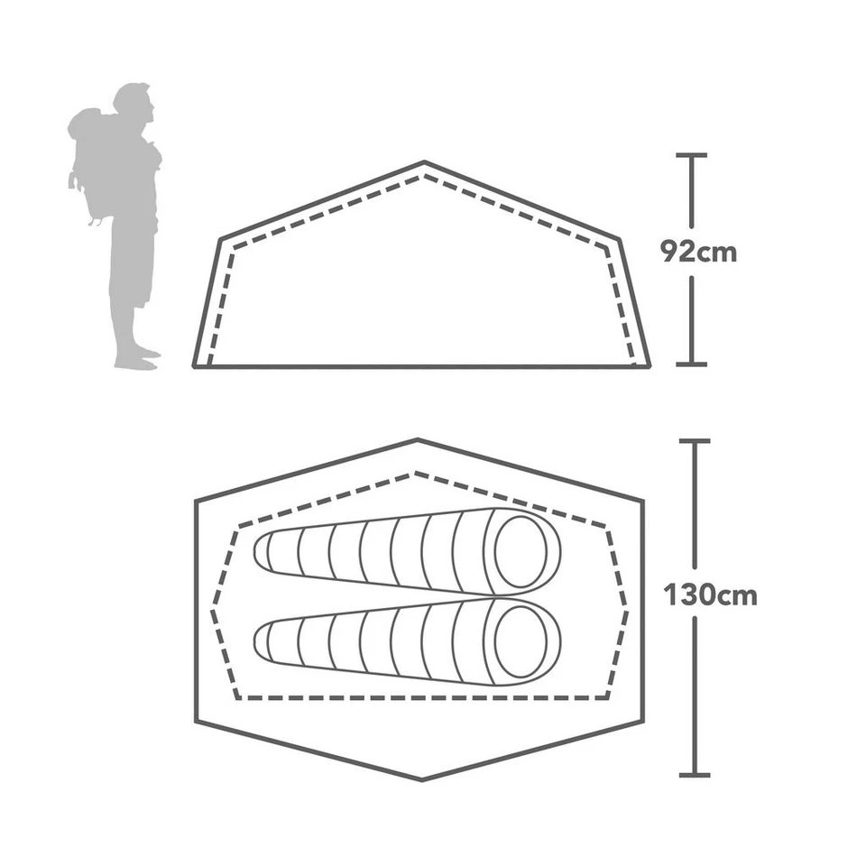 Wild Country Zephyros Compact 2 Tent 2 Wild Country Zephyros Compact 2 Tent - Image 2