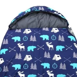 Pod Kid's Bear Sleeping Bag -Vango Camp Essentials go 635085 z