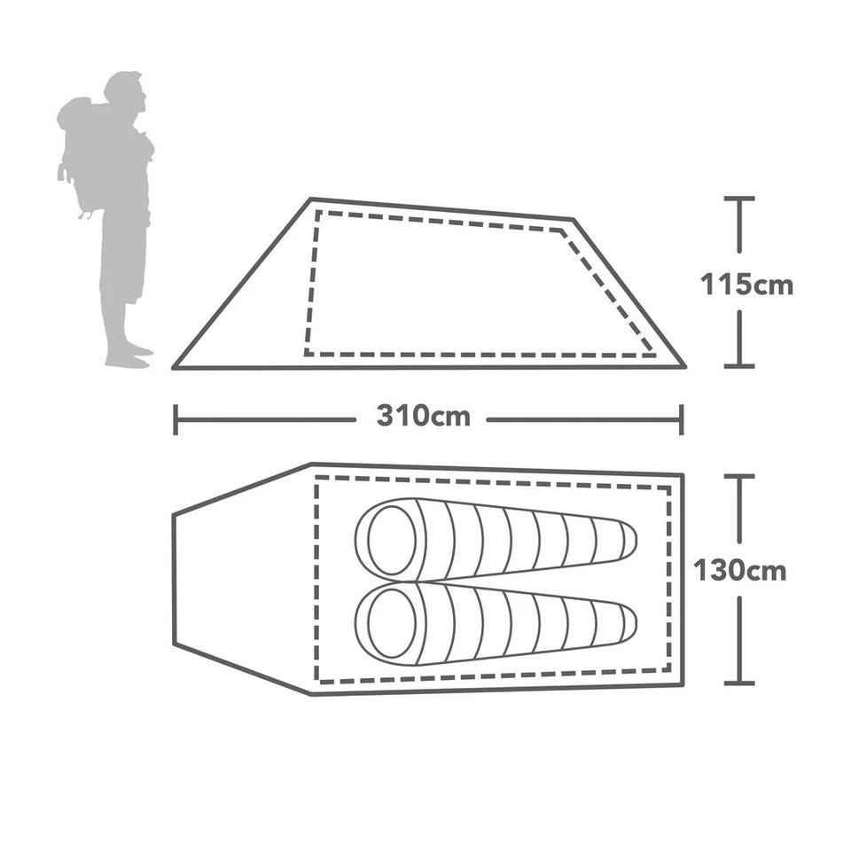 Hyena II Tunnel Tent 2 Hyena II Tunnel Tent - Image 2